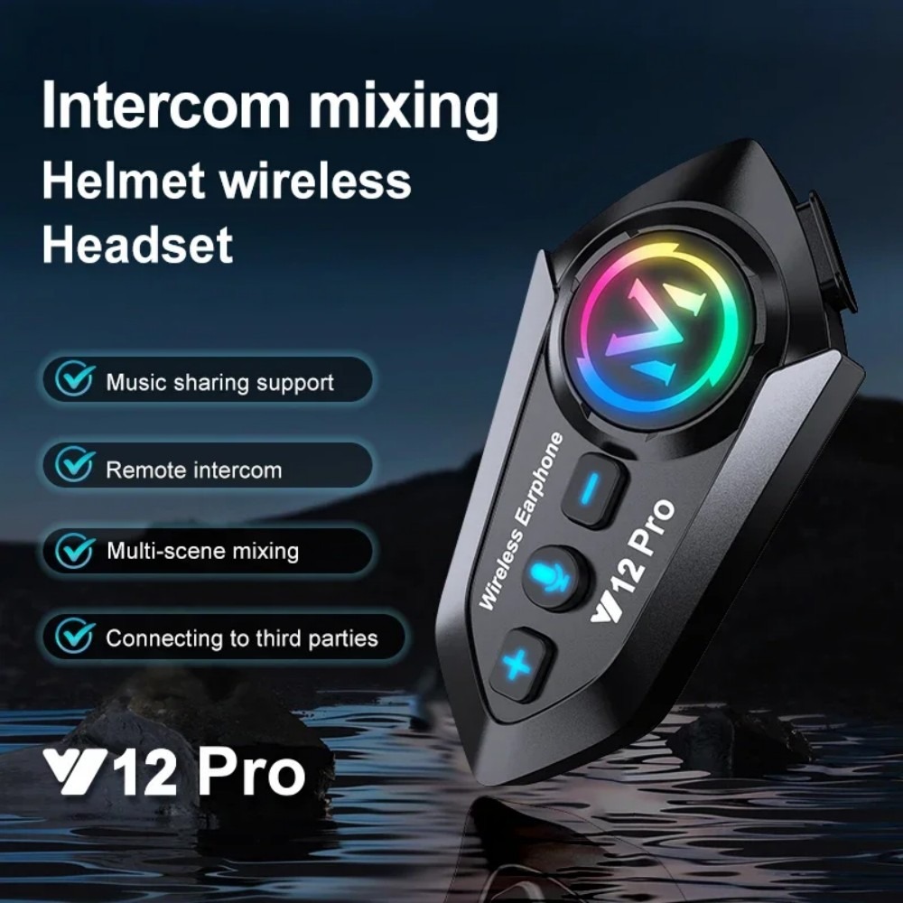 1 ou 2 unidades de fone de ouv - Full Face Motorcycle Helmet With Bluetooth avaliação e preço