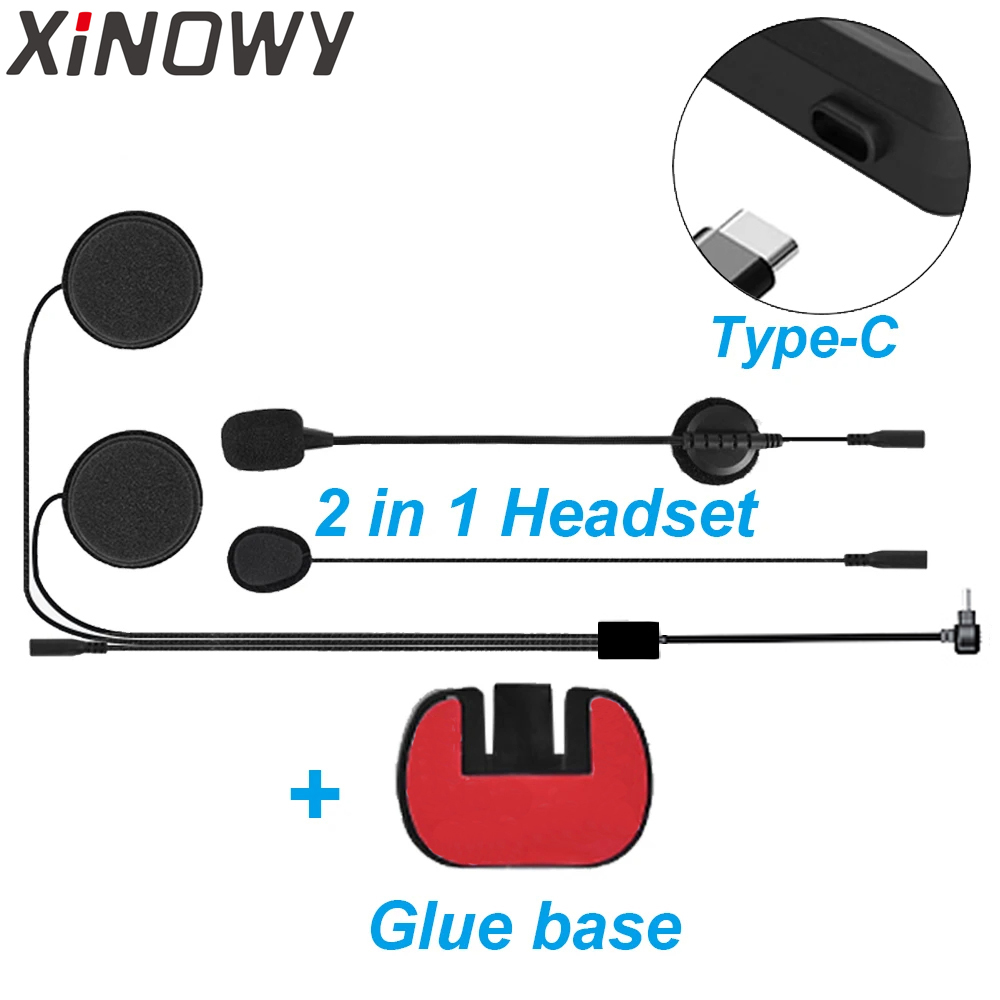 Tipo-C USB-C para Xinowy Teleh - Full Face Motorcycle Helmet With Bluetooth avaliação e preço