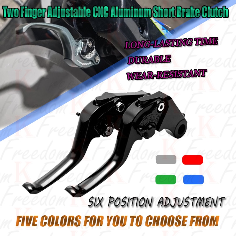 Alavancas de freio e embreagem - Cnc Aluminum Adjustable Brake Clutch Levers avaliação e preço